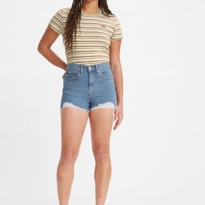 Levi’s High Rise Women’s Shorts: Tribeca Hustle